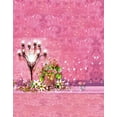 thumbnail image 1 of ABPHOTO Polyester 5x7ft Romantic World Cartoon Flowers Photography Backdrops Photo Props Studio Background, 1 of 2