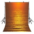 thumbnail image 1 of ABPHOTO Polyester 5x7ft Sea Level Backdrop Dusk Sparkling Sea Level Photography Background and Studio Photography Backdrop Props, 1 of 5