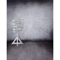 thumbnail image 1 of ABPHOTO Polyester 5x7ft Signs Grey Photography Backdrops Photo Props Studio Background, 1 of 2