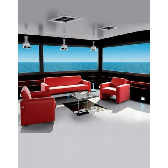 ABPHOTO Polyester 5x7ft Sofa Living Room Photography Backdrops Photo Props Studio Background