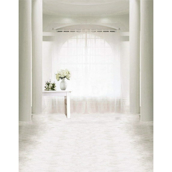 ABPHOTO Polyester 5x7ft Studio Props Interior Room Wall and Floor Theme Photography Backdrops