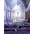 thumbnail image 1 of ABPHOTO Polyester 5x7ft Swan Angel Sculpture Photography Backdrops Photo Props Studio Background, 1 of 2