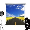 thumbnail image 1 of ABPHOTO Polyester 5x7ft Travel Road Backdrop For Photography Natural Scenery Background Studio Photo Prop Backdrops, 1 of 4