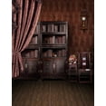thumbnail image 1 of ABPHOTO Polyester 5x7ft Vintage Library Books Photography Backdrops Photo Props Studio Background, 1 of 2