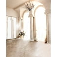 thumbnail image 1 of ABPHOTO Polyester 5x7ft Vintage Room Pillar Flowers Photography Backdrops Photo Props Studio Background, 1 of 2