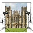 thumbnail image 1 of ABPHOTO Polyester 5x7ft Wells Cathedral Photo Background London Architecture Backdrop European theme Photography Studio Background, 1 of 5
