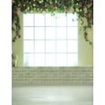 thumbnail image 1 of ABPHOTO Polyester 5x7ft Wooden Floor Colorful Flowers Window Photography Backdrops Photo Props Studio Background, 1 of 2
