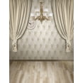 thumbnail image 1 of ABPHOTO Polyester 5x7ft Wooden Floor Room Curtain Photography Backdrops Photo Props Studio Background, 1 of 2