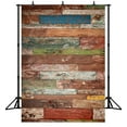 thumbnail image 1 of ABPHOTO Polyester 5x7ft Wooden theme Photography Backdrop Photo Background Studio Prop, 1 of 4
