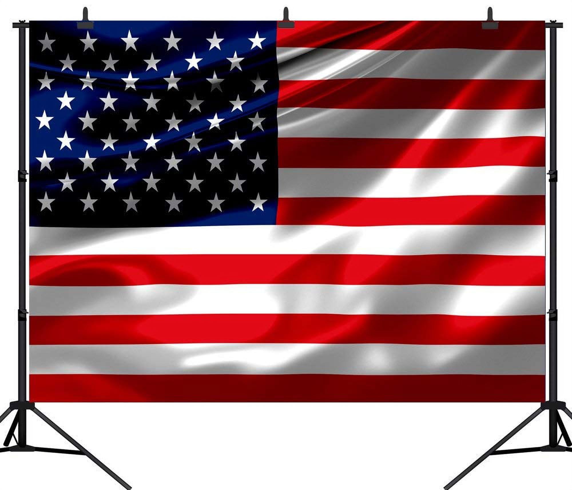 ABPHOTO Polyester 7x5ft American Flag Pattern Photography Backdrop ...