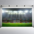 thumbnail image 1 of ABPHOTO Polyester 7x5ft Backdrop Goal Cheering Audience Spotlight Football Match Background Backdrop for Photography, 1 of 3