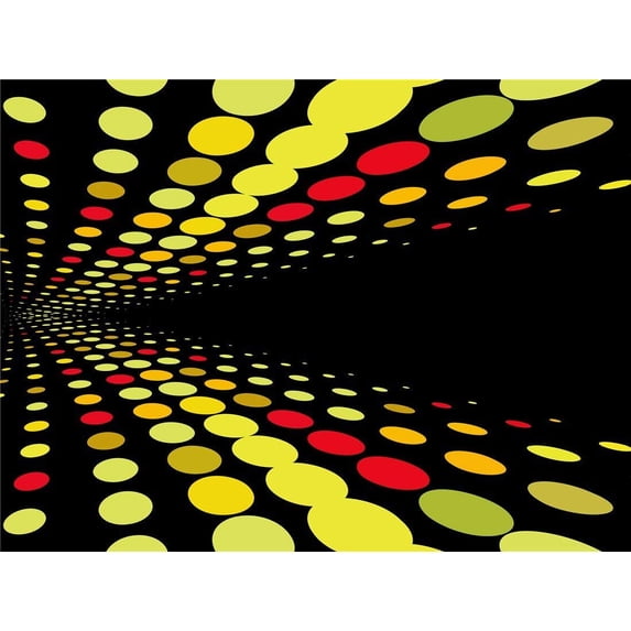 ABPHOTO Polyester 7x5ft Bokeh Light Spotlight Indoor Performance Show Stage Wall Mural Video Studio Photography Backgrounds