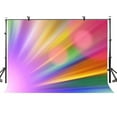 thumbnail image 1 of ABPHOTO Polyester 7x5ft Colorful Radient Backdrop Rainbow Colorful Gradient Minimalistic Photography Background and Studio Photography Backdrop Props, 1 of 5