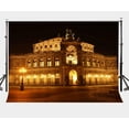 thumbnail image 1 of ABPHOTO Polyester 7x5ft European Style Landscape Backdrop Dresden City Night View Photography Background, 1 of 5
