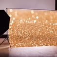 thumbnail image 1 of ABPHOTO Polyester 7x5ft Gold Sequin Bokeh Glitter Photo Backdrop, Wedding Photo Booth Props, Photography Background, Birthday Party Ceremony Background, Studio Props Backdrop, 1 of 3
