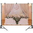 thumbnail image 1 of ABPHOTO Polyester 7x5ft Holiday Dinner Theme Photography Backdrop Photo Background Studio Prop, 1 of 4