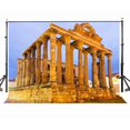 thumbnail image 1 of ABPHOTO Polyester 7x5ft Photography Backdrop Architectural Landscape Backdrop Greek Temple Photography Background Studio Props, 1 of 5
