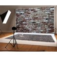 thumbnail image 1 of ABPHOTO Polyester 7x5ft Photography Backdrop Painted White Brick Wall Photo Background Backdrops for Photography Photo Shoots Party Newborn Kids Baby Personal Portrait Photo Studio Props, 1 of 4
