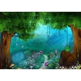 thumbnail image 1 of ABPHOTO Polyester 7x5ft Photography Background Photo Backdrop Fairy tale Props for Studio, 1 of 4