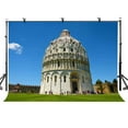 thumbnail image 1 of ABPHOTO Polyester 7x5ft Pisa Church Backdrop Pisa Dome Religious Architecture Photography Background and Studio Photography Backdrop Props, 1 of 5