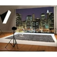 thumbnail image 1 of ABPHOTO Polyester 7x5ft Photography Backdrop City Landscape Night View Skyscraper Photo Background Backdrops for Photography Photo Shoots Party Adults Kids Wedding Personal Portrait Photo Studio Props, 1 of 4