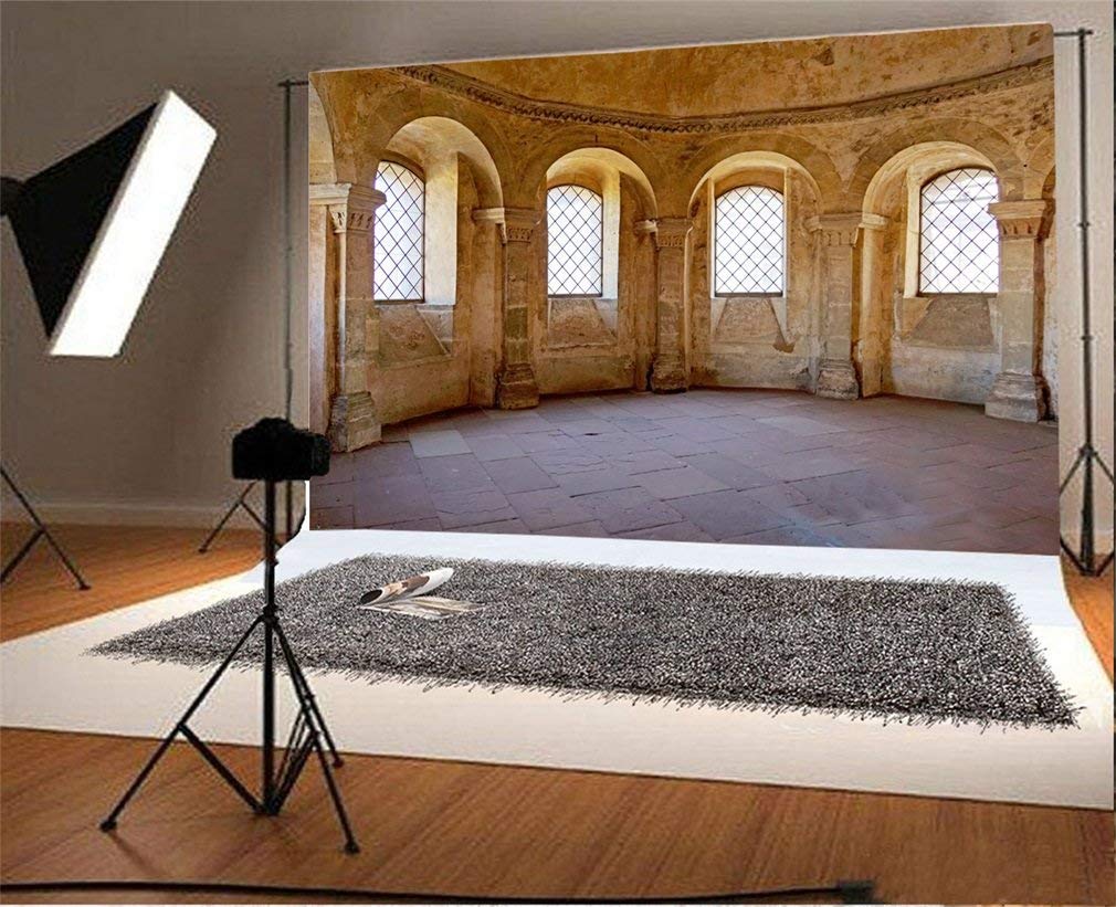 Building Windows Backdrop ABPHOTO Polyester 7x5t Photography Backdrop Interior of Classic ...