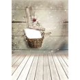 thumbnail image 1 of ABPHOTO Polyester Baby Background Photo Studio Props Children Photography Backdrops Wooden Floor 5x7ft, 1 of 4