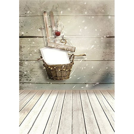 ABPHOTO Polyester Baby Background Photo Studio Props Children Photography Backdrops Wooden Floor 5x7ft