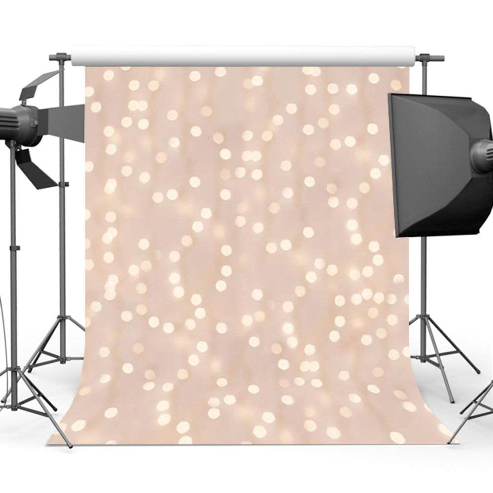 ABPHOTO Polyester Background Backdrop Shining Light Spots Backdrop ...