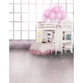 thumbnail image 1 of ABPHOTO Polyester Children Bedroom Pink Balloon Stone Floor Photography Backdrops Photo Props Studio Background 5x7ft, 1 of 2
