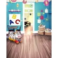 thumbnail image 1 of ABPHOTO Polyester Children Room Cartoon Horse Photography Backdrops Photo Props Studio Background 5x7ft, 1 of 2