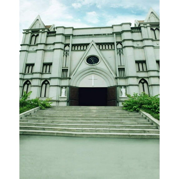 ABPHOTO Polyester Church Photography Backdrops Photo Props Studio Background 5x7ft