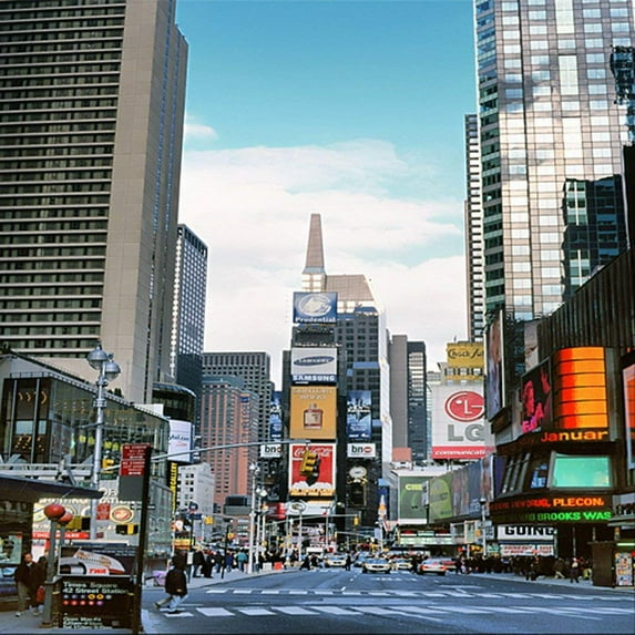 ABPHOTO Polyester City Street View Tall Building Photography Backdrops Photo Props Studio Background 5x7ft