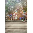 thumbnail image 1 of ABPHOTO Polyester Clear Bubble Air Wooden Floor Wedding Baby Kids Mural 5x7ft Backgrounds Studio Photography Backdrops, 1 of 2