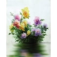 thumbnail image 1 of ABPHOTO Polyester Colorful Flowers Photography Backdrops Photo Props Studio Background 5x7ft, 1 of 2