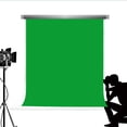 thumbnail image 1 of ABPHOTO Polyester Green Screen Photo Backdrop Professional Portable Studio Photographic Background Chroma Key Photo Booth for Photography 5x7ft, 1 of 4