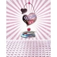 thumbnail image 1 of ABPHOTO Polyester Heart Love Photography Backdrops Photo Props Studio Background 5x7ft, 1 of 2