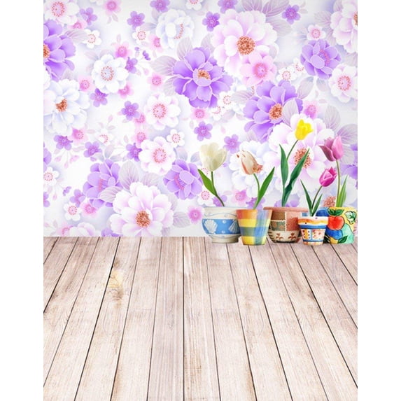 ABPHOTO Polyester Indoor Kids Girls Room Wall Decoration Portrait Photography Backgrounds Studio Props 5x7ft