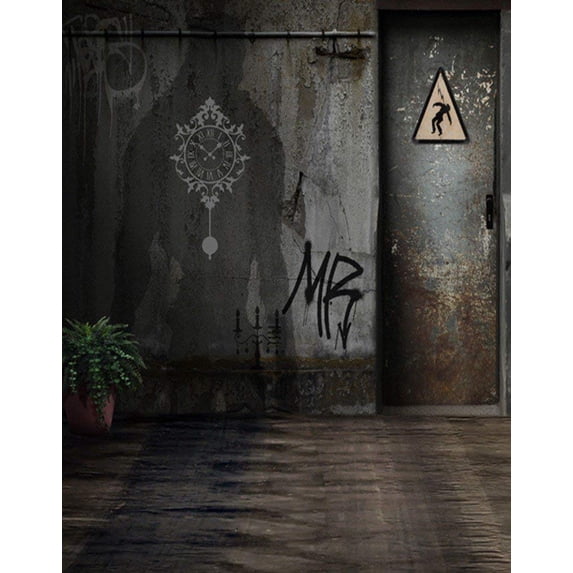 ABPHOTO Polyester Indoor Photography Backgrounds Window Wall Floor Wedding Studio Props Photography Backdrops 5x7ft