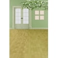 thumbnail image 1 of ABPHOTO Polyester Indoor Wedding Green Tree Window Door Hall Studio Photography Backdrops Props 5x7ft Mural, 1 of 2
