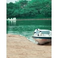 thumbnail image 1 of ABPHOTO Polyester Lake Tree Boat Photography Backdrops Photo Props Studio Background 5x7ft, 1 of 2