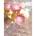 thumbnail image 1 of ABPHOTO Polyester Landscape Pink Flowers Leaves Photography Backdrops Photo Props Studio Background 5x7ft, 1 of 2