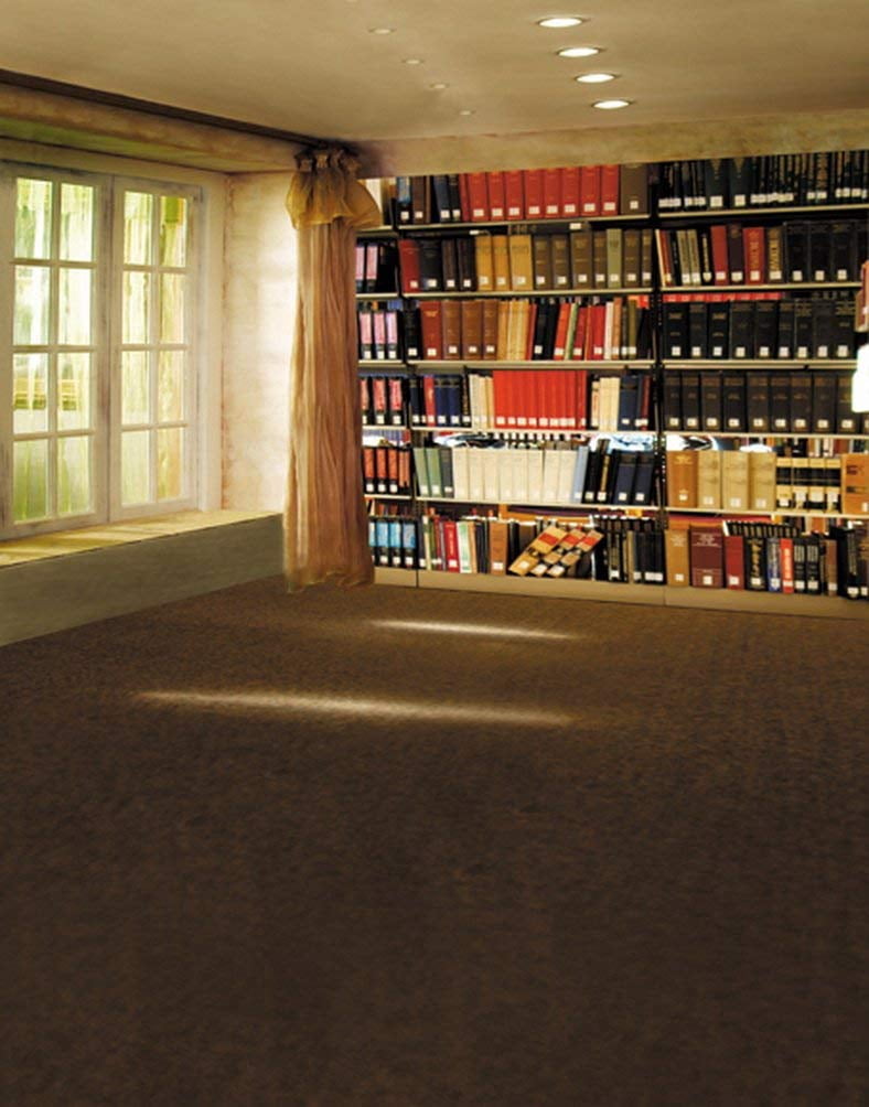 ABPHOTO Polyester Library Books Photography Backdrops Photo Props ...