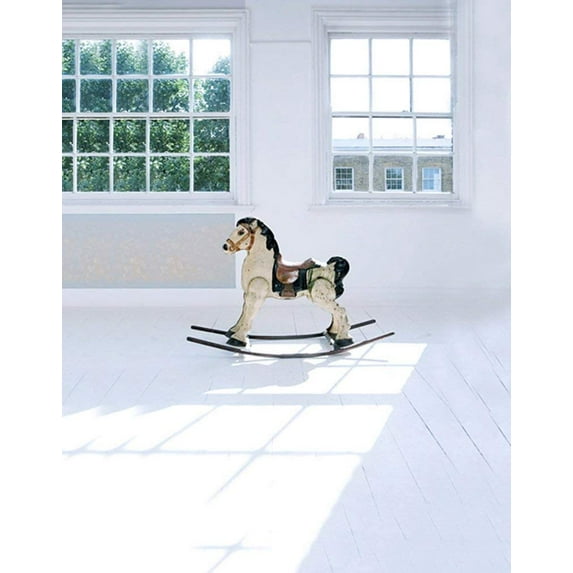 ABPHOTO Polyester Living Room Wooden Floor Photography Backdrops Photo Props Studio Background 5x7ft
