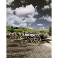 thumbnail image 1 of ABPHOTO Polyester Meadow Tree Old Carriage Photography Backdrops Photo Props Studio Background 5x7ft, 1 of 2