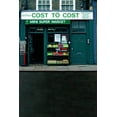 thumbnail image 1 of ABPHOTO Polyester Mini Super Market Shop Front Building Street Scene Wedding Studio Props 5x7ft Photography Backdrops Green Screen Tone, 1 of 2