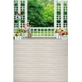 thumbnail image 1 of ABPHOTO Polyester Newborn Baby Photo Backgrounds Wood Floor Drops Open Window Trees Interior Studio Props 5x7ft Mural Photography Backdrops, 1 of 2