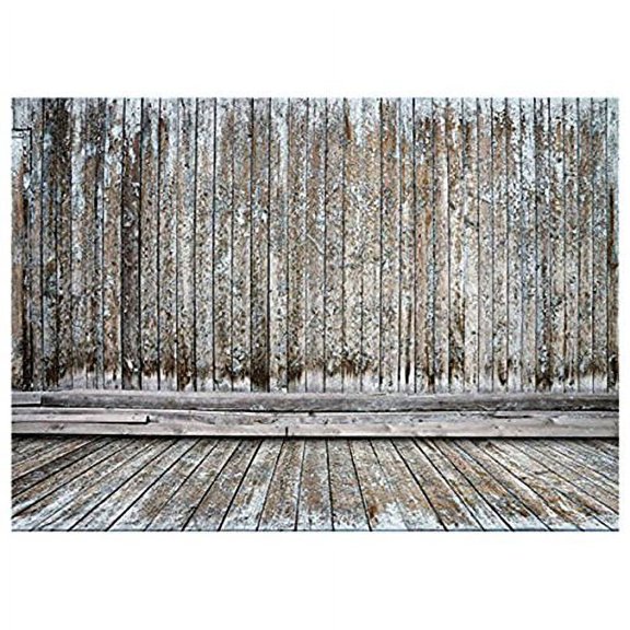 ABPHOTO Polyester Photo Backdrops Children Wooden Floor Photography Background 7x5ft