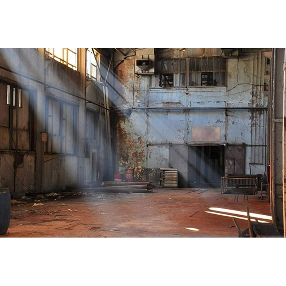 ABPHOTO Polyester Photography Backdrop Background Ruins Backdrops Retro Photography Background Vintage Theme Photoshoot Backdrop 7x5ft, Factory1