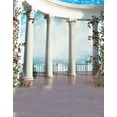 thumbnail image 1 of ABPHOTO Polyester Pillar Flowers Photography Backdrops Photo Props Studio Background 5x7ft, 1 of 2